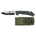 K25 Couteau de secours vert G10 25235