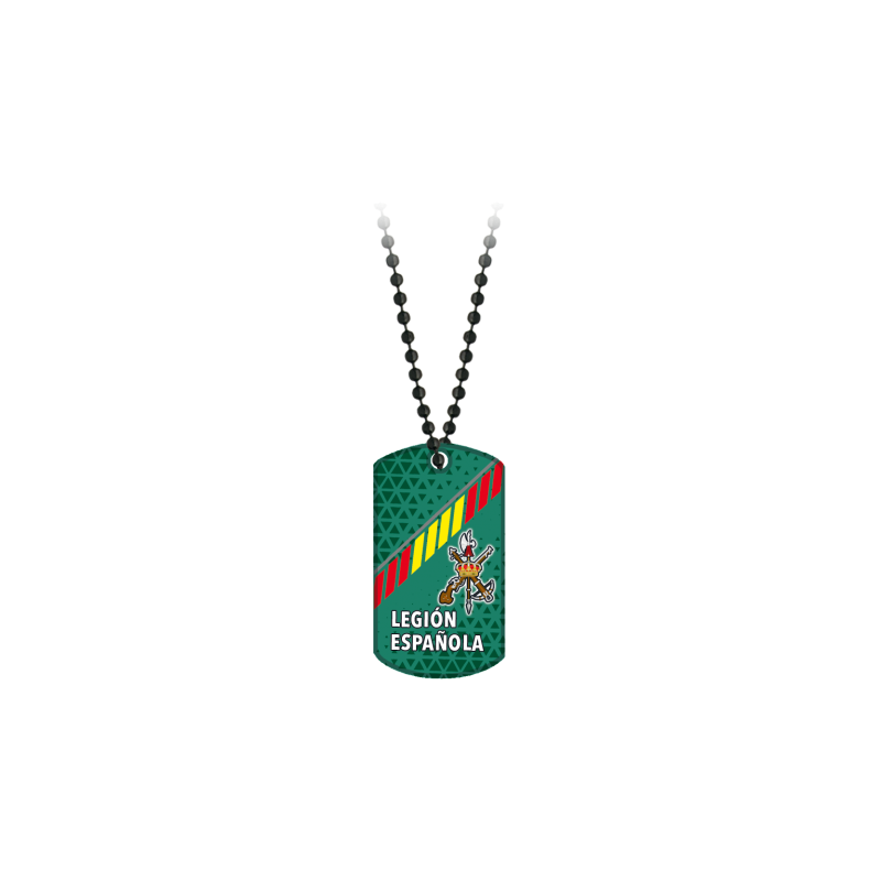 Insigne de la LÉGION ESPAÑOLA. avec chaîne. 3D