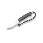 Cuchillo Bushcraft Joker Ranger con ferrocerio puño micarta canvas h/scandi 11 cm