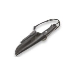 Bushcraft Joker Ranger-Messer mit Ferrocerium-Micarta-Canvas H/Scandi-Griff 11 cm