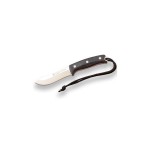 Coltello Joker Bear TS1 con manico micarta in juta nero con ferrocerio