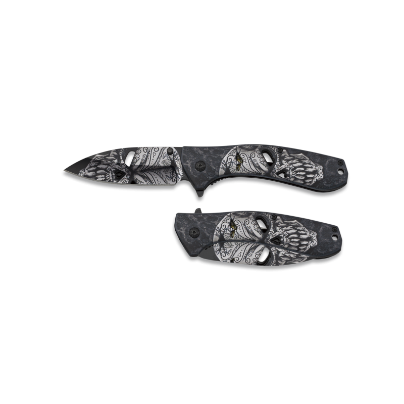Albainox FOS pocket knife Skull Blade 9 cm