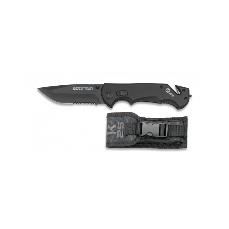 Pocket knife K25 black 95 cm