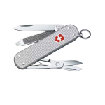 Navaja Victorinox Classic SD aluminio estriado