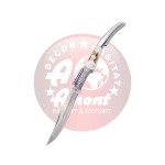 Damaskusgeweih-Taschenmesser