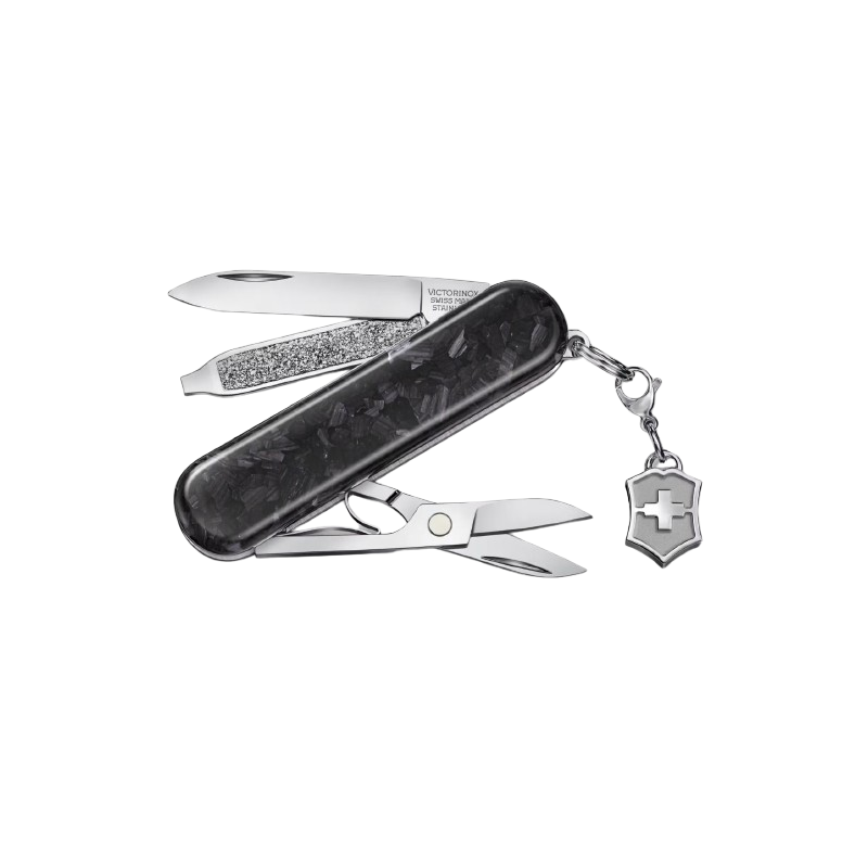 Victorinox Clássico Sd Madeira Nogueira Faca Blister