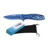 Navaja albainox rainblue. hoja: 8.6 cm