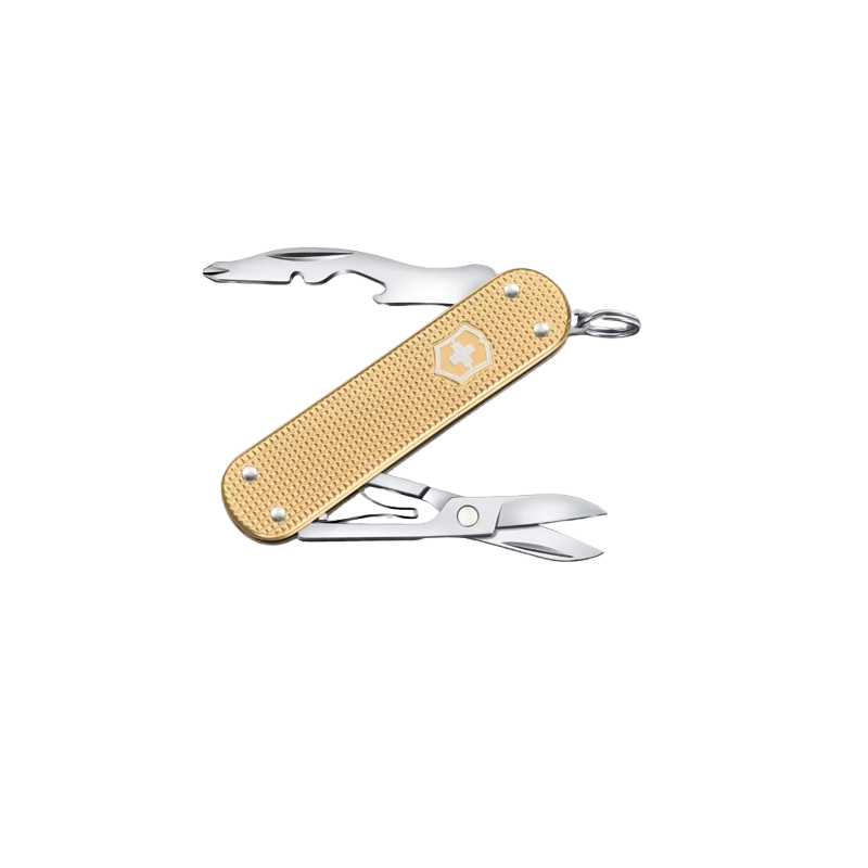 Victorinox Companion S Alox Gold-Plated Folding Knife