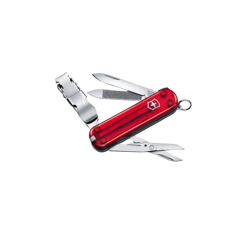 VICTORINOX 580 PINCE À ONGLES, TRANS.