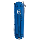 Victorinox Nail Clip 580 blauer durchscheinender Rasierer