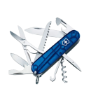 Coltello Victorinox trasparente blu Huntsman