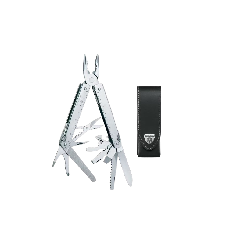 Swiss Tool X Multi-Tool Multi-Tool Zange Victorinox Lederkoffer