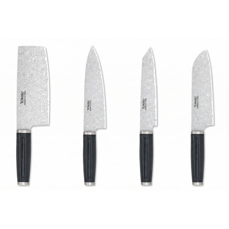 Damascus Kitchen Knives Pack