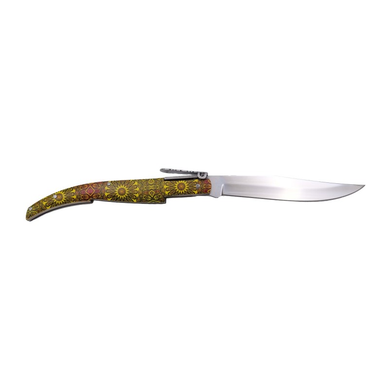 Couteau à cliquet en bois d’érable N54Q1