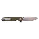 Faca de aço Thunder D2, G10 verde