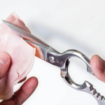 Forbici da cucina polifunzionali 3 Claveles lucidate