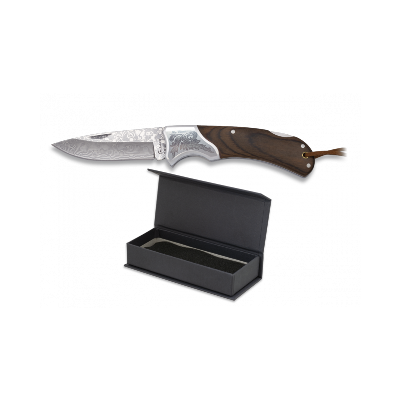 Rasoio Albainox Damasco. Lama 7,5 cm