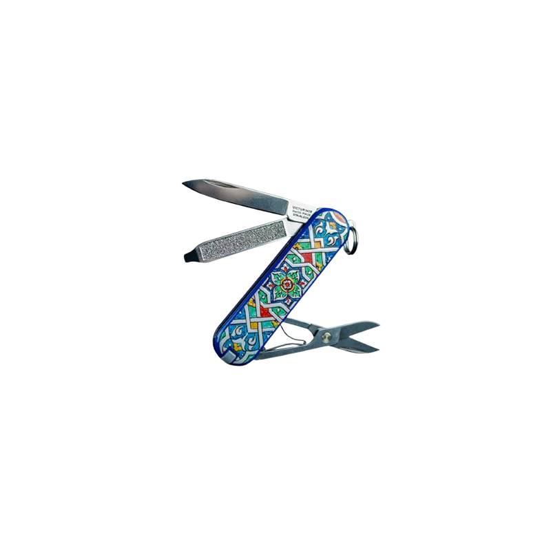 Victorinox Faca Alhambra Al-Andalus Mosaic azul clássica