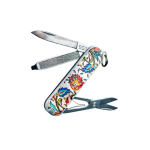 Victorinox Classic White Folding Knife with Al-Andalus Mosaic Design