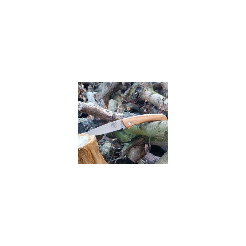 Canivete de bolso Valdenguía com cabos de azeitona.