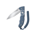 Victorinox Evoke Alox LE Limited Edition 2026 folding knife, glacial blue.