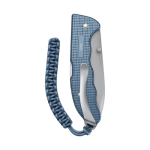 Victorinox Evoke Alox LE Limited Edition 2026 folding knife, glacial blue.