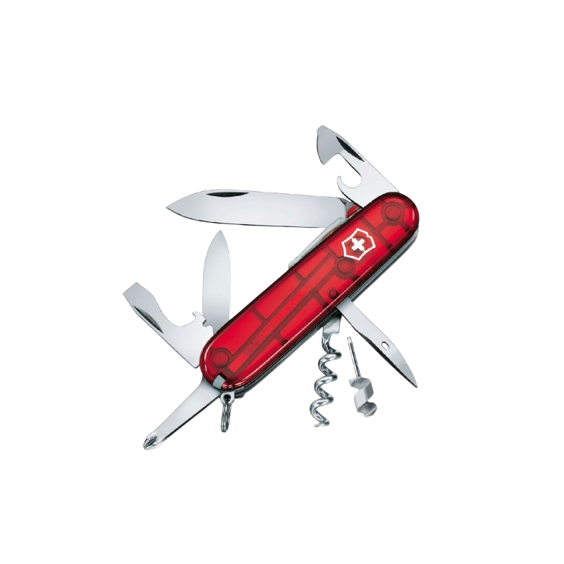 ROTES VICTORINOX SPARTAN LITE TRANS TASCHENMESSER 17804.T