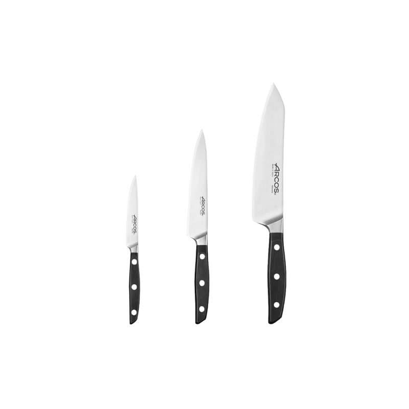 Set 3 Cuchillos Cocina Arcos Manhattan