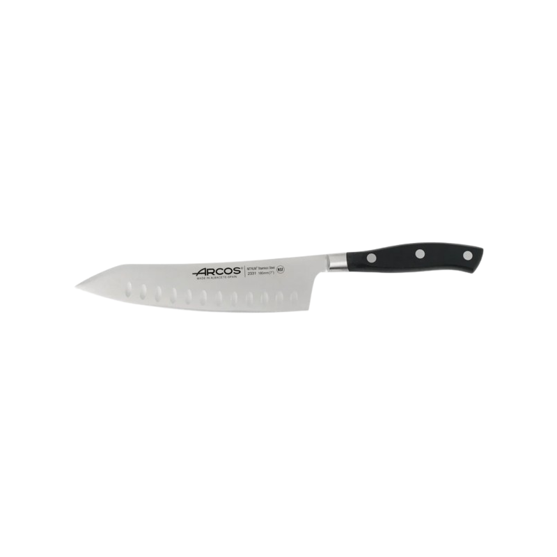 Coltello Santoku Arcos Riviera a Dondolo 180 mm