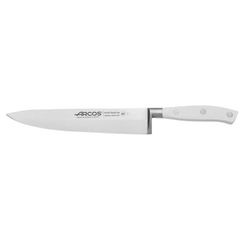 Cuchillo cocinero Arcos Riviera blanc 200 MM