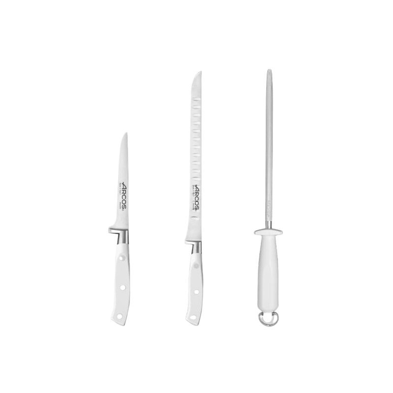 Arcos Riviera Blanc Ham Carving Set