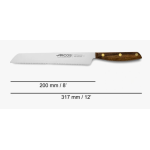 Coltello da pane Nordika 200 MM Arcos
