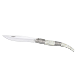 Coltello a cricchetto arabo decorato in madreperla
