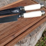 Faca argentina Pampa de Acero osso de potro (14 cm)