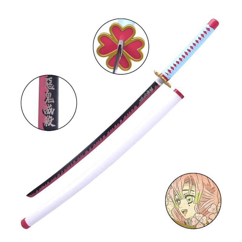 Katana de Kanroji Mitsuri - Matador de Demónios (Bambu)