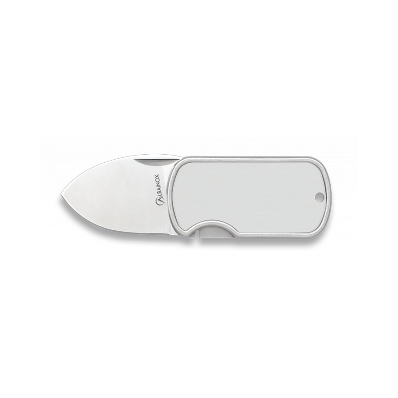 Albainox Dog Tag Taschenmesser. Büroklammer. Blatt 4