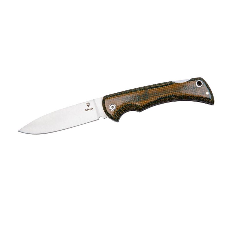 BX-9G Muela Canivete de bolso Micarta Jute Mostarda