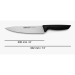 Beau couteau de cuisine Arcos 200 MM