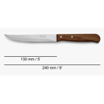 Cuchillo cocina filo liso Arcos latina 130 MM
