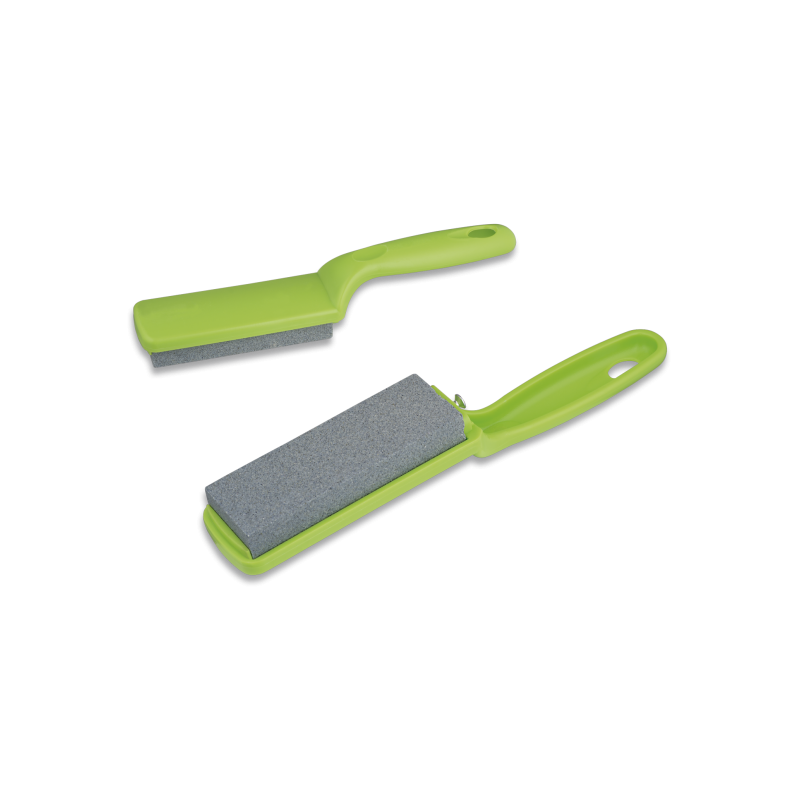 Pierre à aiguiser avec manche en ABS