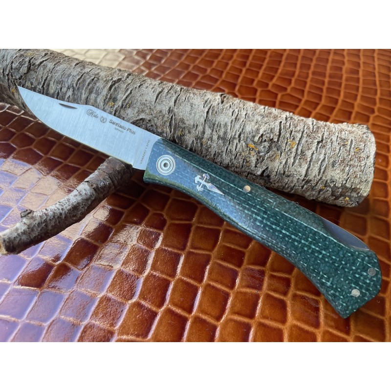 Nieto Santiago Plus Couteau-Rasoir Vert