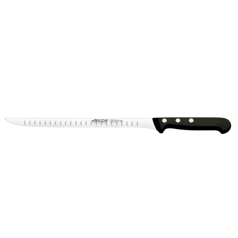 Couteau de jambon universel de 240 mm avec alvéoles Arcos