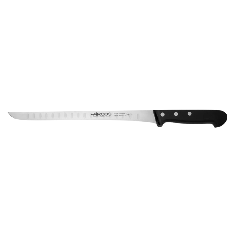 Faca universal de presunto de 280 MM Arcos com alvéolos