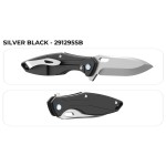 Coltellino tascabile Omerta Aitor ARGENTO NERO - 291295SB