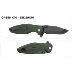 Aitor Koloss GREEN G10 Folding Knife - 951229G10