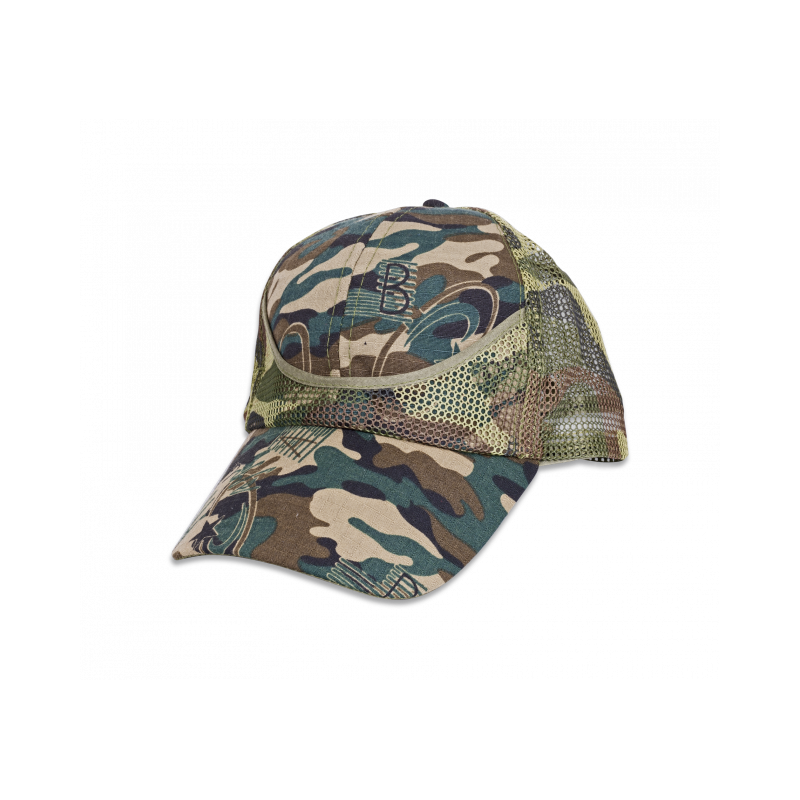 casquette camouflage verte ajustable Barbaric