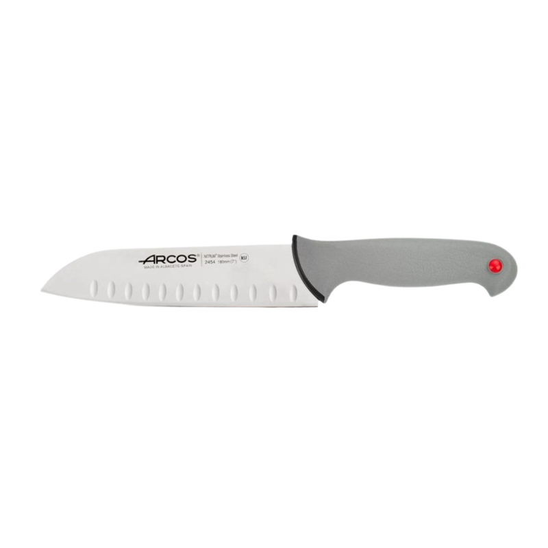 Cuchillo Santoku Arcos Colour Pro 180 mm