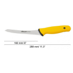 Coltello rigido per svuotare Arcos Duo Pro punta smussata da 160 mm