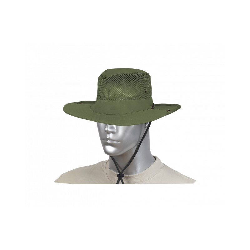 Barbaric net green boonie hat
