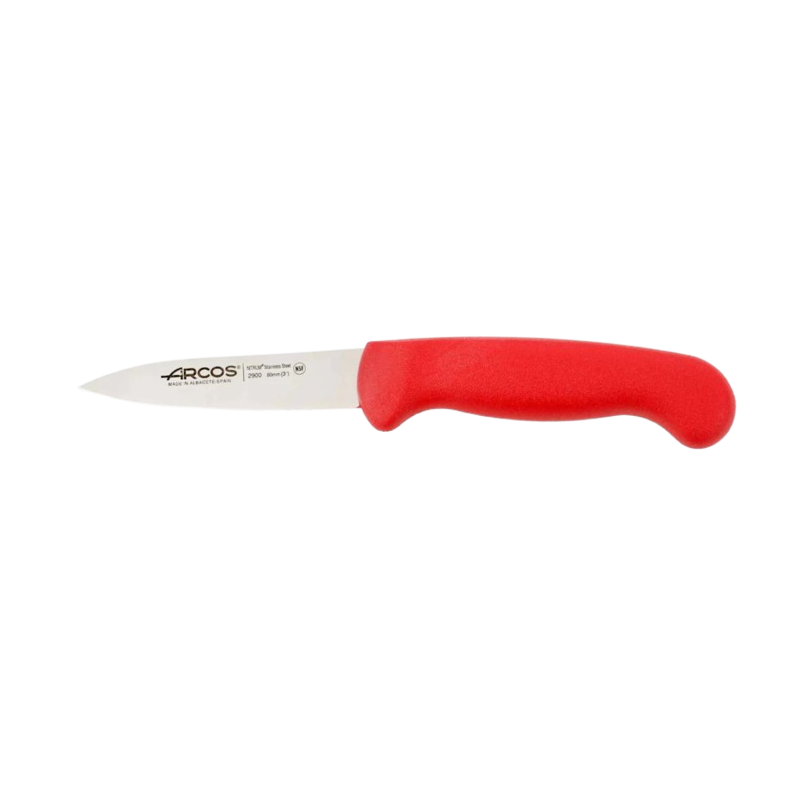 Cuchillo Mondador color rojo Arcos 2900 80 mm